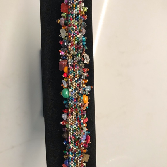 🎉HP🎉Gorgeous artisan beaded bracelet - Picture 5 of 10